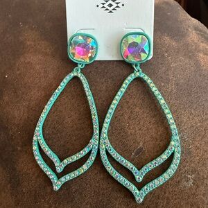 Elegant Multicolor Drop Earrings